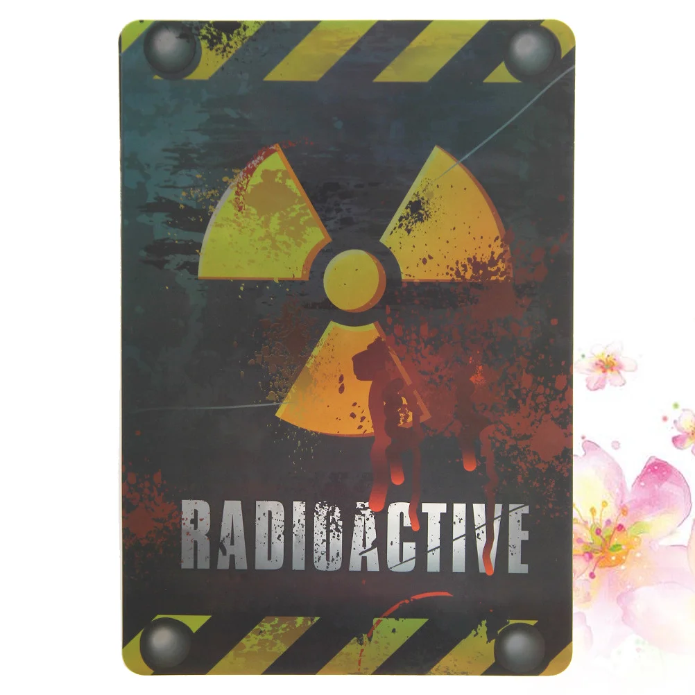 

Horror Warning Sign Festival Layout Decoration for Party Home