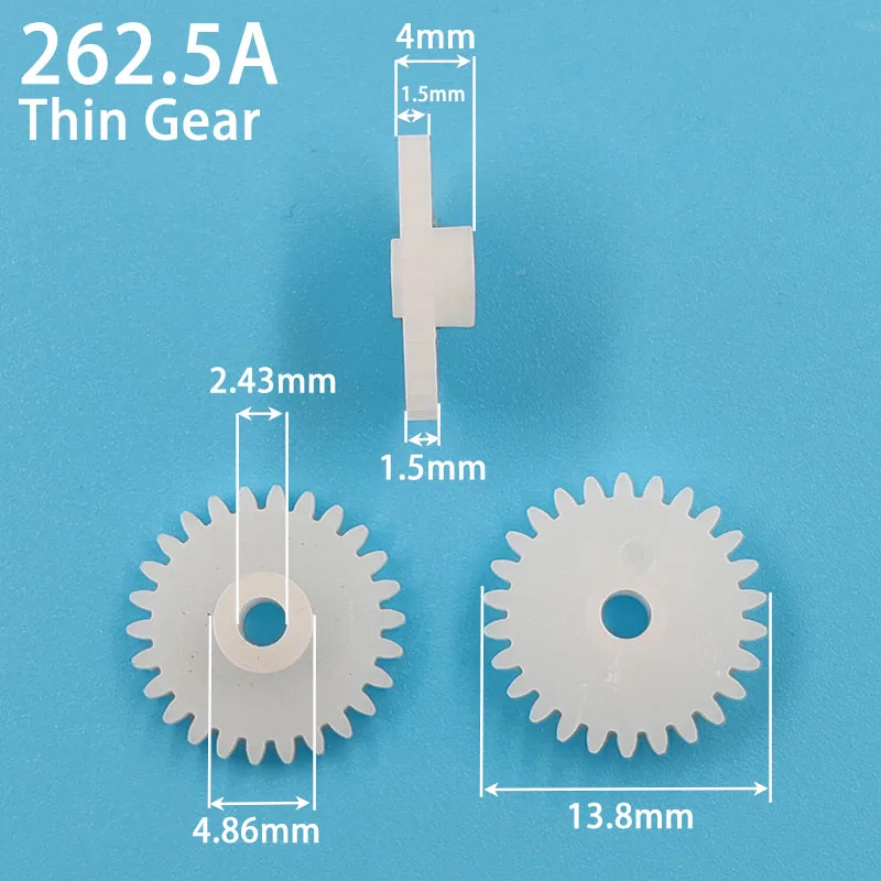 

0,5 а 0,5 м блок тонких зубчатых колес 26 зубьев пластиковые зубчатые колесо игрушечные аксессуары 10 шт./партия