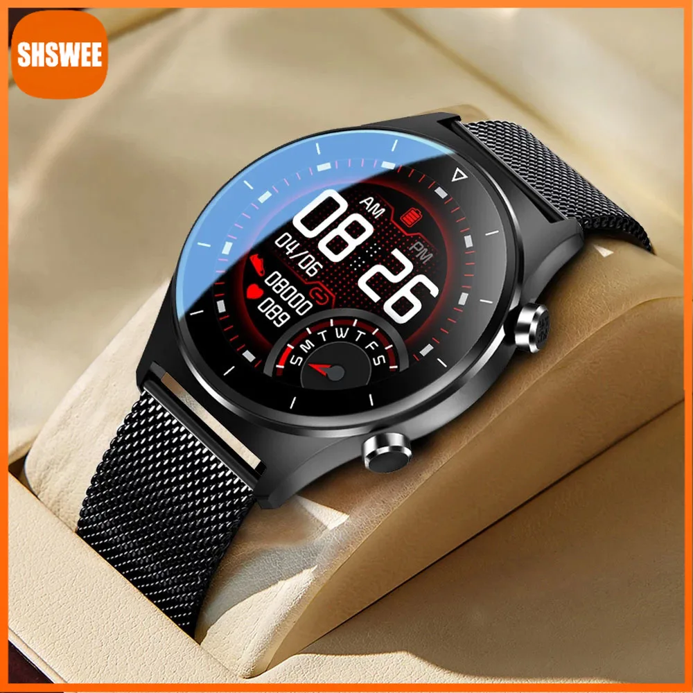 

Smart Watch Men IP68 Waterproof Full Touch Screen Custom Face SmartWatch Women Multi-Mode Sports For Androd IOS For Xiaomi