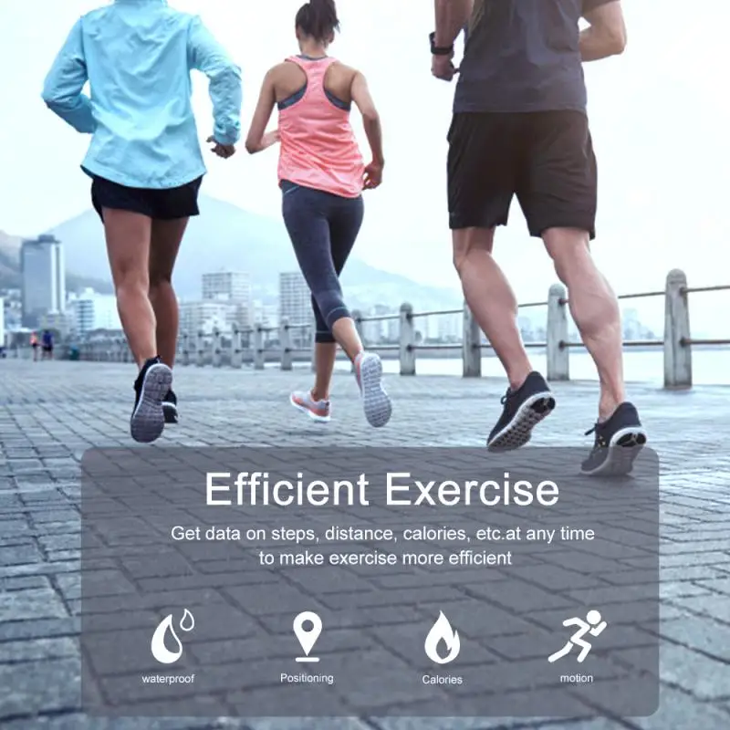 

Colorful Fitness Monitor Sedentary Reminder Watch Sleep Monitoring Smart Watch For Men Women Personalized Watch Wristwatch