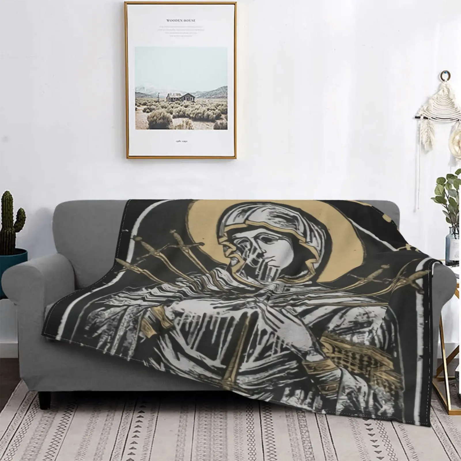 

Batushka Mary Dagger Official Throw Blanket Fleece Blanket Towel Blanket Bedspread 90 Picnic Picnic Plaid Bed Linen 2 Bedrooms