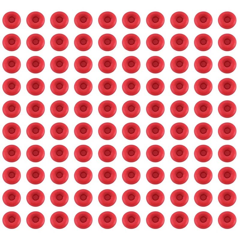 

100 Pcs Caulk Saving Cap Caulk Sealer Saver Open Caulking Tube For Sealing And Preserving Red