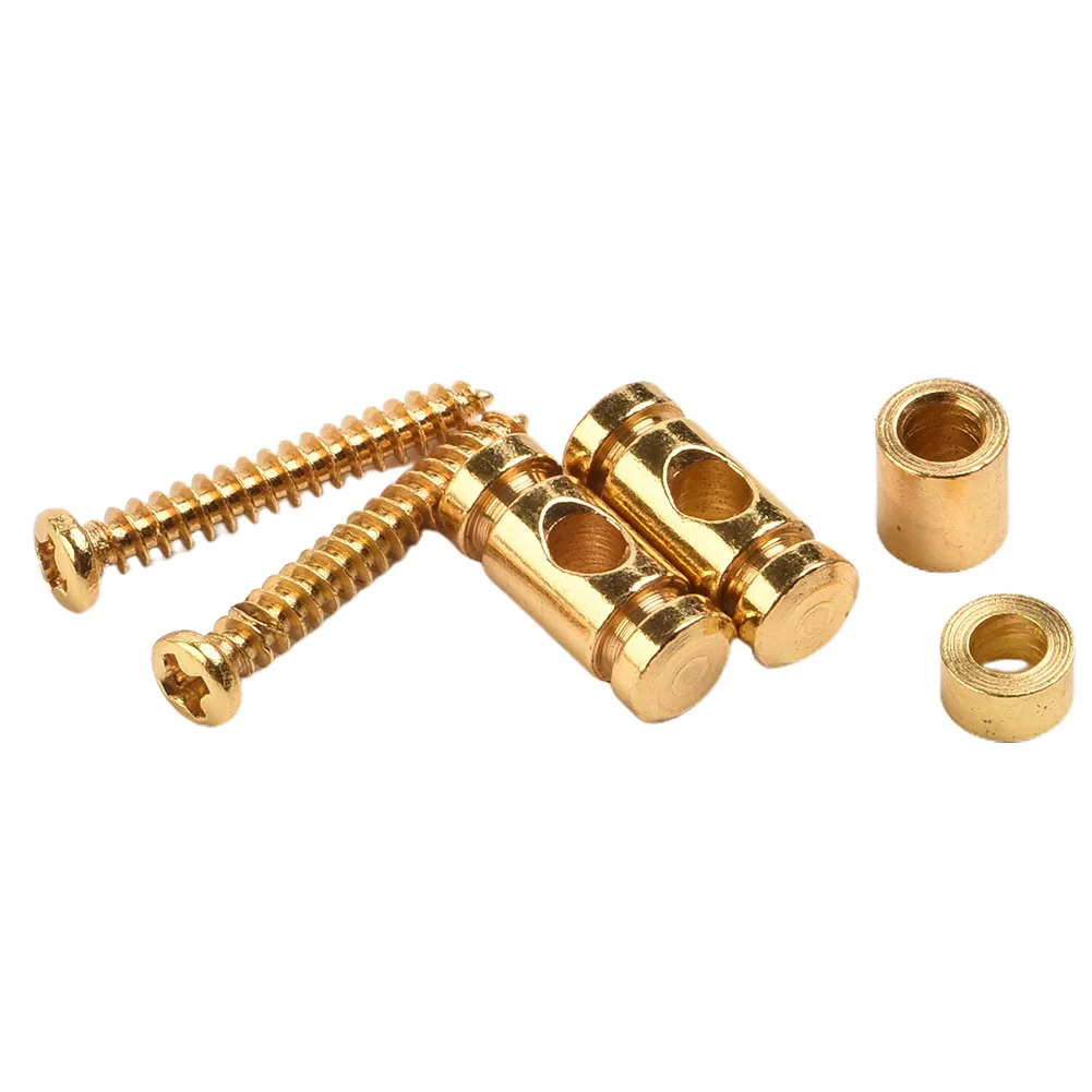 

Durable High Quality Brand New String Retainers Guitar Parts With Screws For Electric Guitars Metal Parts Roller String Trees