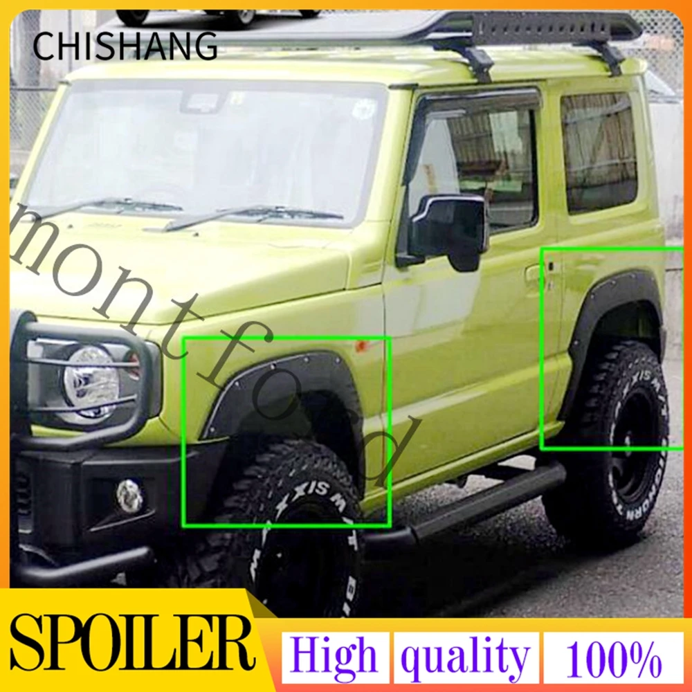 4 шт. матовый черный автомобильный Стайлинг колесо для бровей круглая дуга крыло