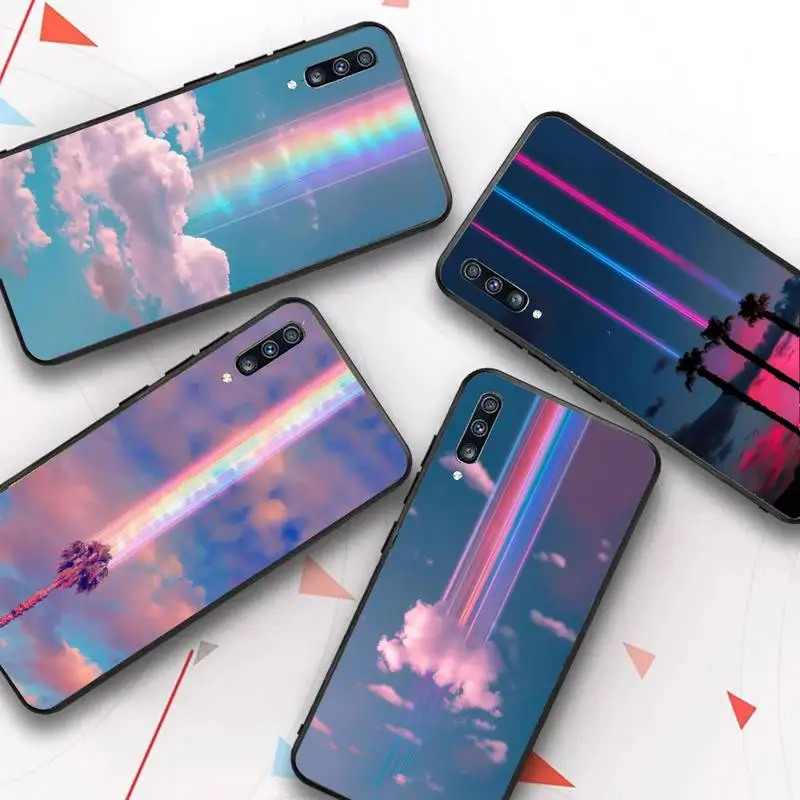 

Cloud Dream Laser Phone Case for Samsung A51 01 50 71 21S 70 31 40 30 10 20 S E 11 91 A7 A8 2018