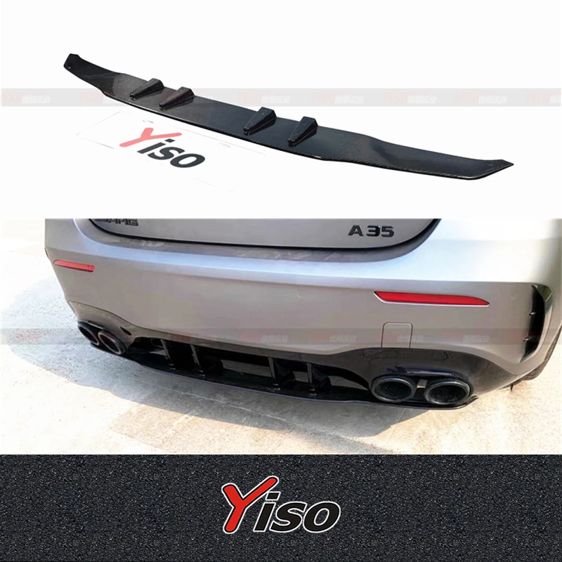Оболочка из углеродного волокна модифицированная для задних губ Mercedes A-Class A35