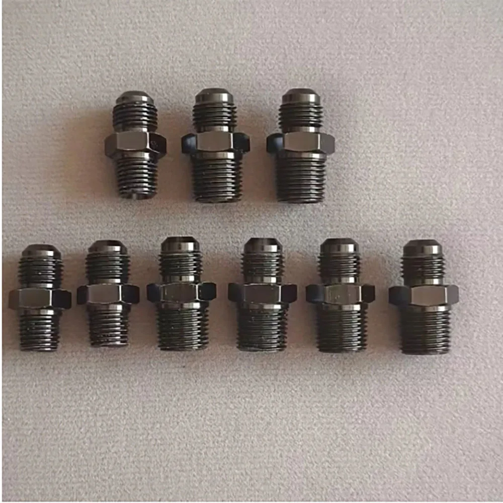 Фото AN3 AN4 AN6 AN8 AN10 AN12 до 1/8 1/4 3/8 1/2 3/4 NPT Адаптер с масляным охлаждением Универсальный прямой переходник для топливного шланга Фитинг с резьбой для труб №5