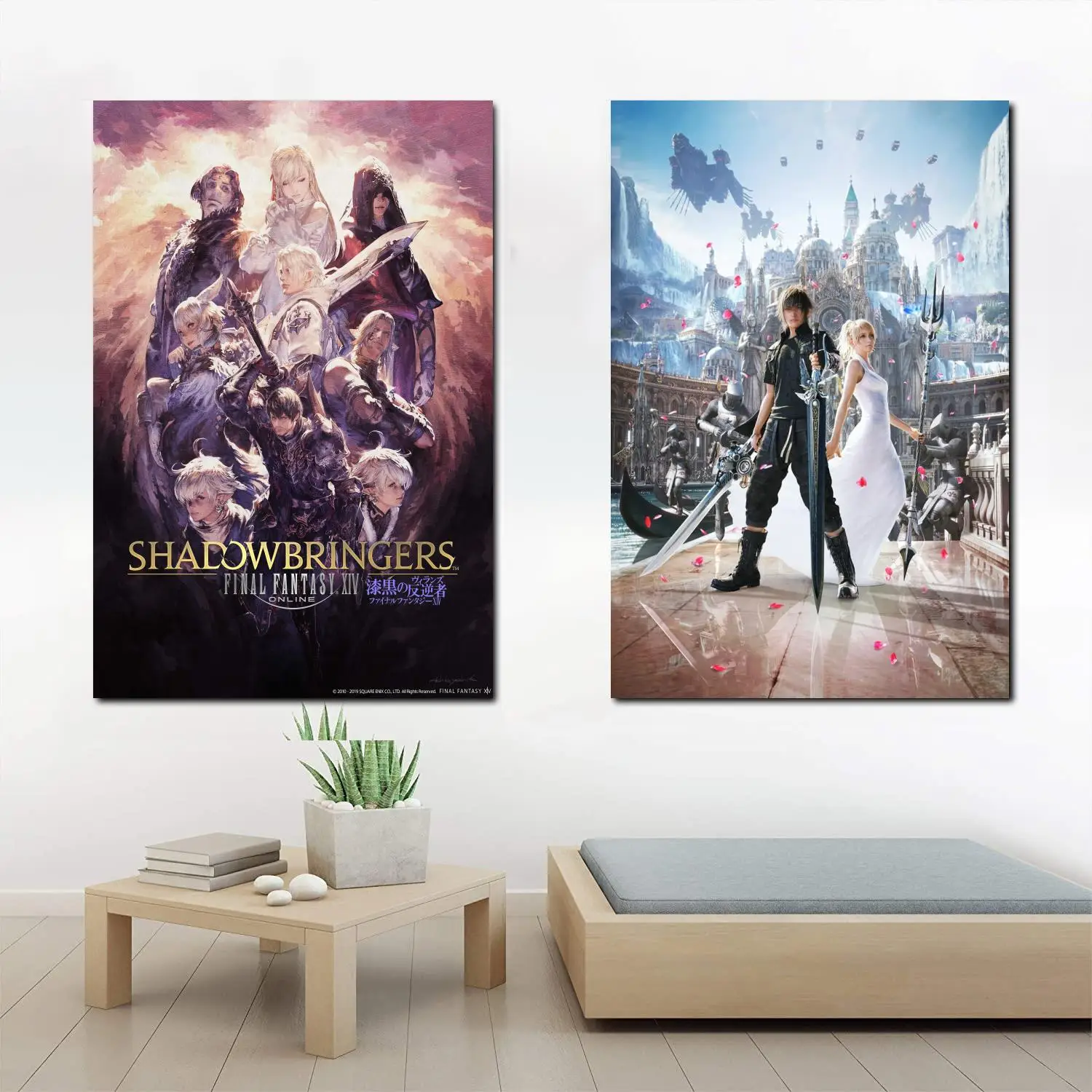 

Final Fantasy VII XIV Remake Game Canvas Art Poster and Wall Art Picture Print Modern Family bedroom Decor Posters