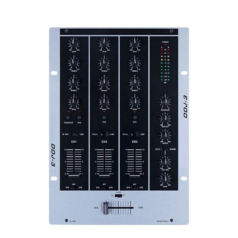 Фото Новый 3-канальный USB DJ-микшер DDJ-3 с 16 DSP-эффектами и USB-флеш-ридером для клубных выступлений и домашней записи №1