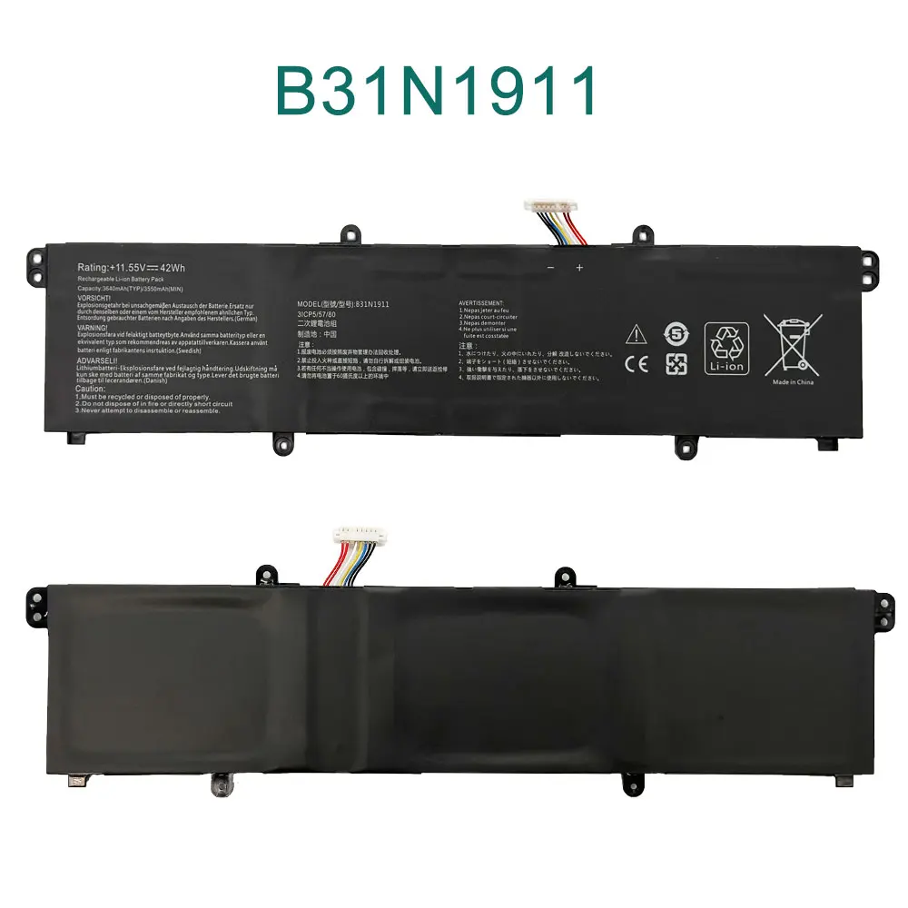 Фото Аккумулятор C31N1911 для ноутбуков ASUS VivoBook Flip TM420IA, TP470EA, M413DA, M413, K413, F413, X421EA, X421DA, B31N1911 №2