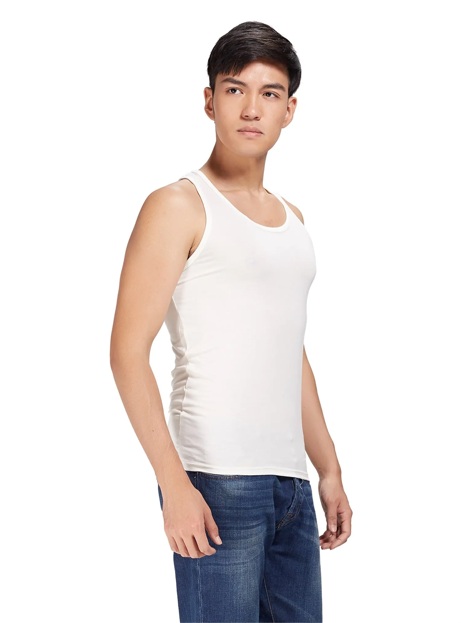 Men Shapewear Sweat Body Shaper Vest Slimmer Compression Thermal Top Fitness Workout Shirt