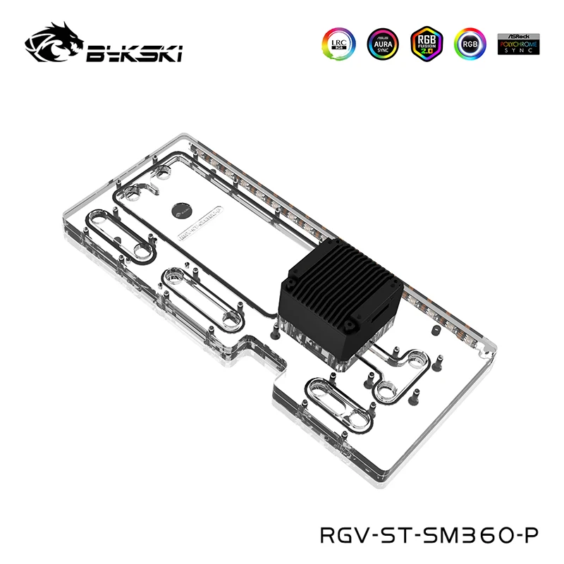 

Bykski Distro Plate For Segotep 360 Computer Case,RGB Acrylic Reservoir,Water Tank Support Sync MB,RGV-ST-SM360-P