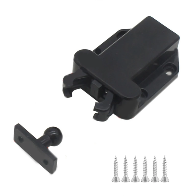 

T5EB Keyless Door for LATCH Cupboard Door Push for LATCH for Furniture Doors Without