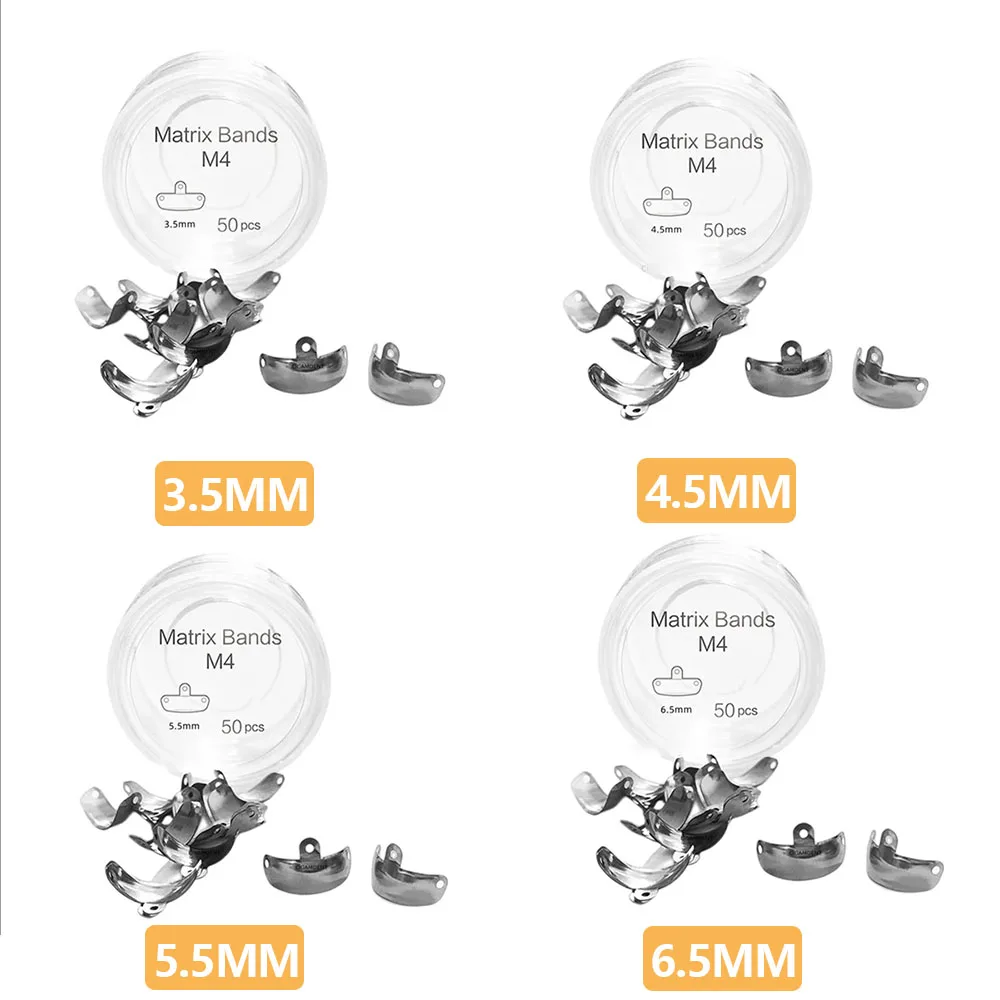 1 шт. стоматологические матричные ленты NITI металлические матрицы зажимное кольцо