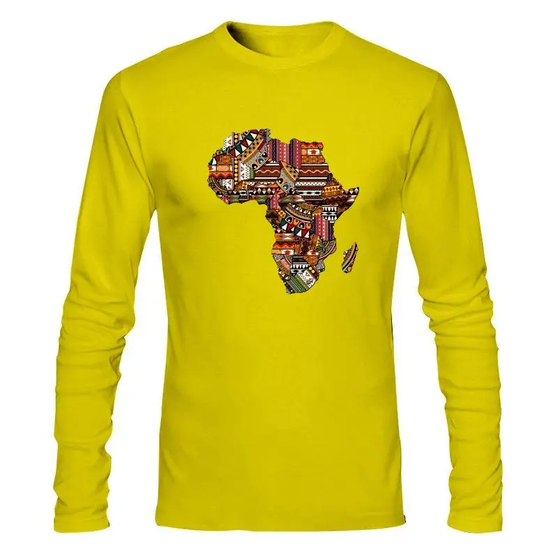 Мужская одежда африканская гордость традиционный Этнический узор Карта Африки