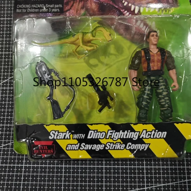 Фото Оригинальный набор динозавров Kenner The Lost World Jurassic Park Dieter Stark, 3,75-дюймовая подвижная фигурка, коллекционная модель игрушки №4