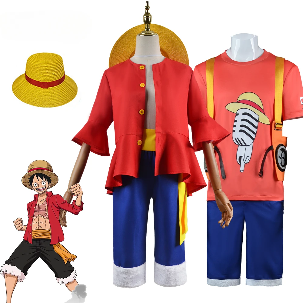 

Luffy Косплей Аниме Косплей Костюм Обезьяна D. Luffy, два года спустя, униформа на Хэллоуин, искусственные Костюмы для ролевых игр унисекс
