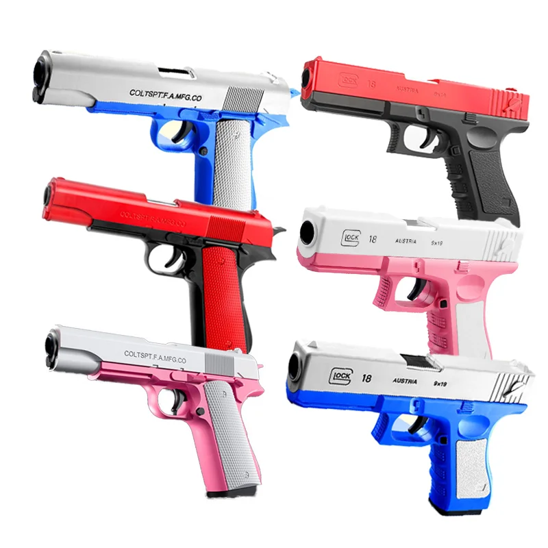 

Shell-throwing Refill Darts Airsoft Gun For Nerf Toy Bullets Soft Foam Safe Bullet Glock Gun Weapon Boys Kid Game Children Gift