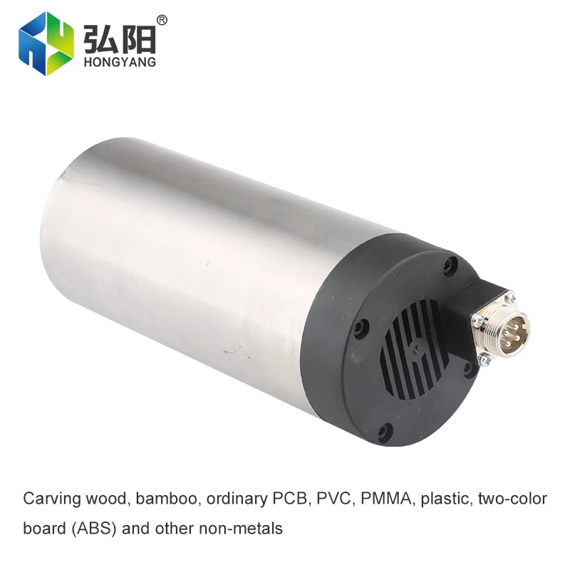 Шпиндель фрезерный HQD 800 Вт ER11 с воздушным охлаждением, диаметром 65 мм, для ЧПУ роутера, деревообработки, гравировки и т.д.