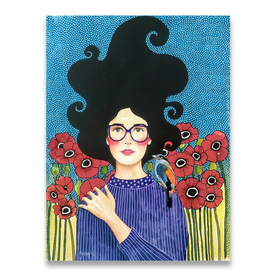 

Абстрактная картина на холсте