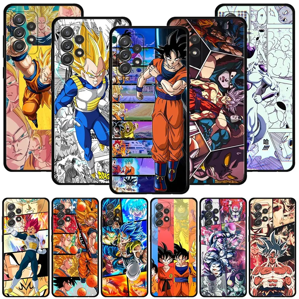 

DBZ Comic Vegeta For Samsung Galaxy A12 A52 A51 A32 A21s A71 A02s A32 A31 A72 A22 A11 A41 A42 A01 Case