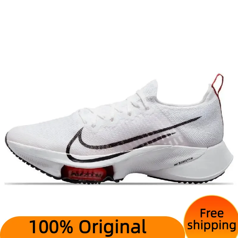 Кроссовки Nike Air Zoom Tempo черный цвет трикотаж Платиновый оттенок