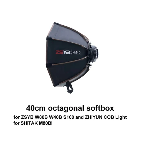 ZSYB 30 см/40 см мини-софтбокс восьмиугольный ZY аксессуары для зонта ZHIYUN