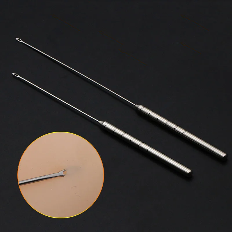 Face Tissue Puncture Needle Guide Needle Guide Needle Face Lift Guide Needle Large V Line Carving Embedding Tool