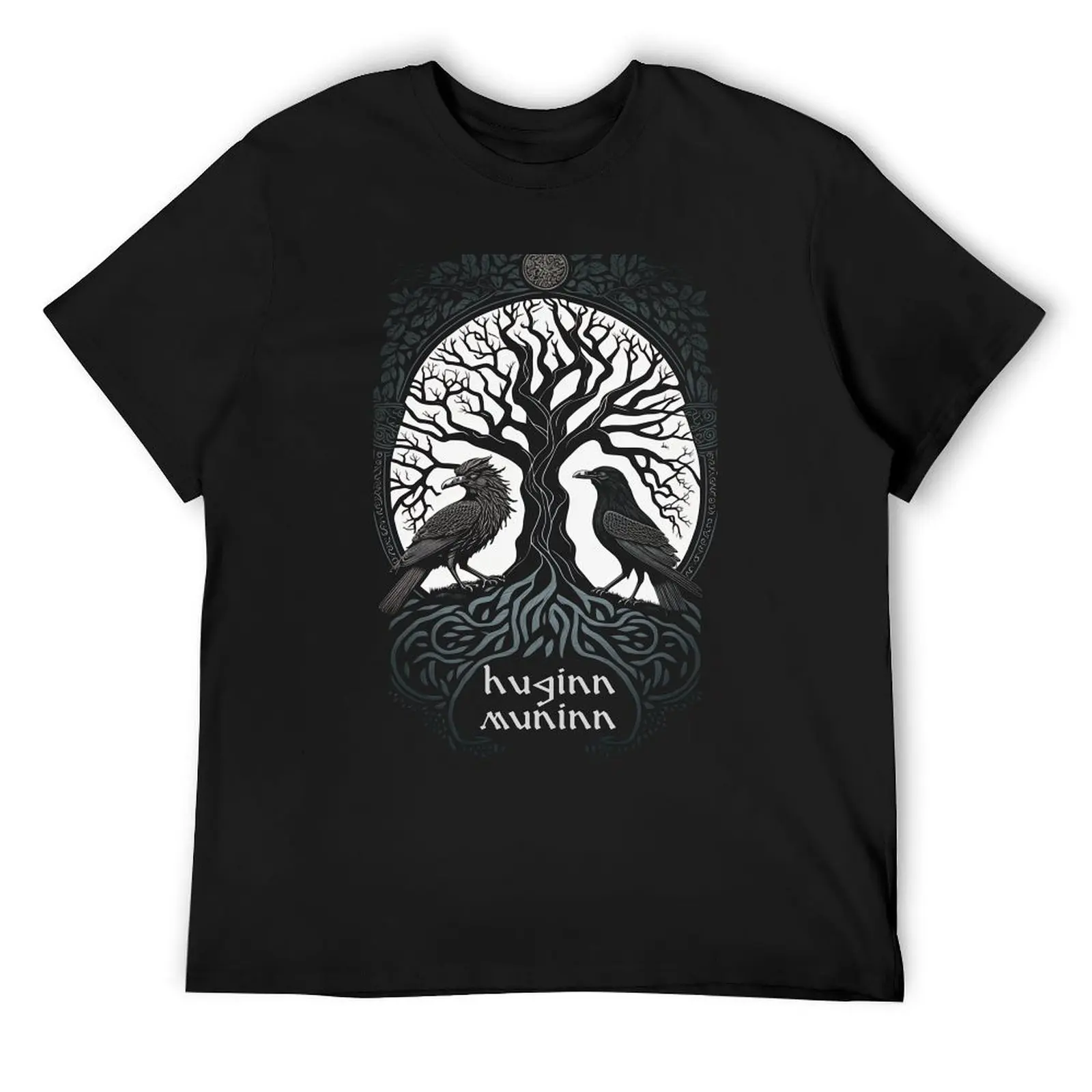 Huginn и Muninn — футболка Viking Raven