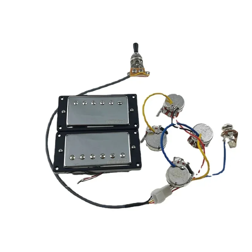 Звукосниматели для электрогитары Wilkinson Ainico5 Humbucker 4C с жгутом проводов Подходит