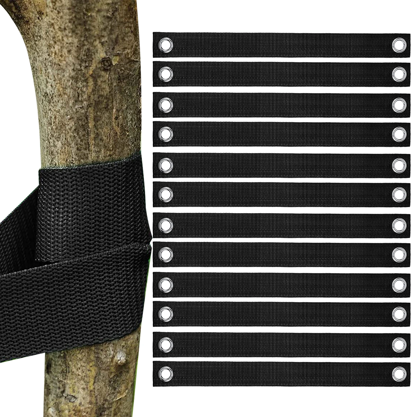 

Stump Straps With Grommets Heavy Duty Tree Stake Straps For Straightening For Securing And Protecting Newly Planted Saplings And