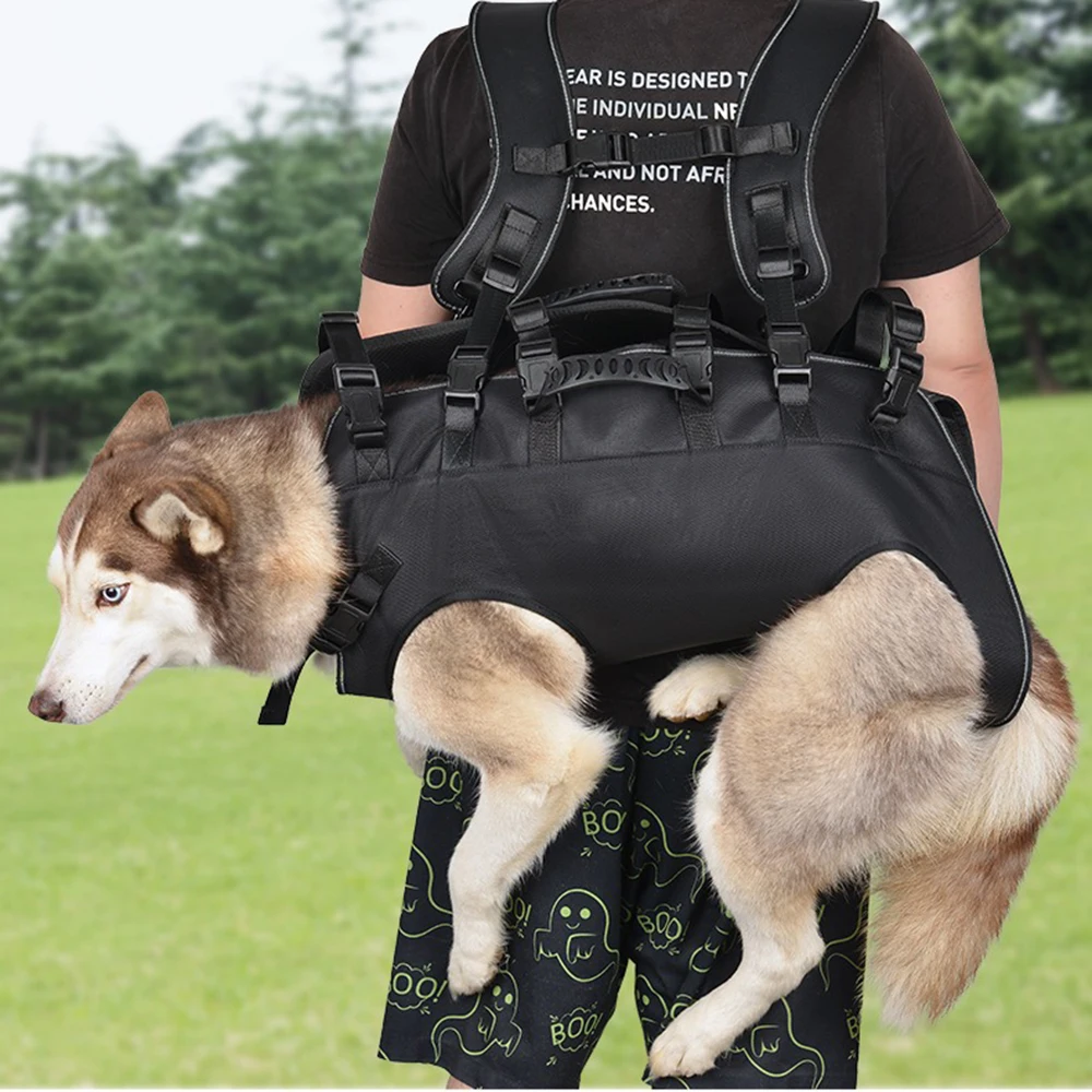 

Thicker Bag Backpack Dog Travel Dog Dog Big Disability Pet Portable Walking Adjustable Bag Bag Outdoor Carrier Breathable