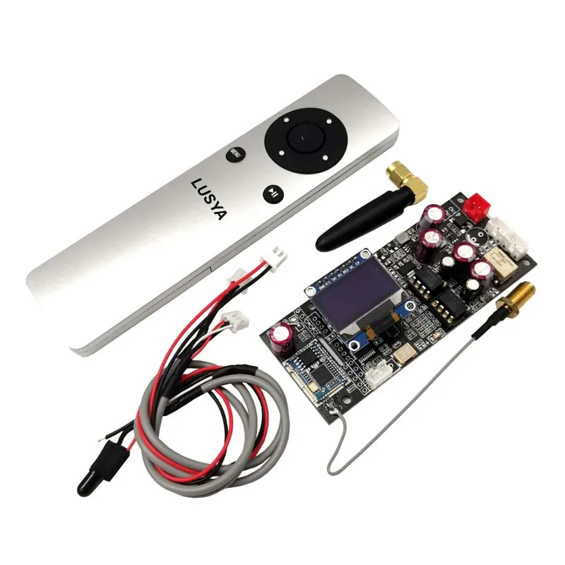 

DAC18 Dual ES9038Q2M DSD DAC QCC5125 Bluetooth 5,1 приемник I2S SPDIF1 вход USB с пультом дистанционного управления OLED поддержка XMOS