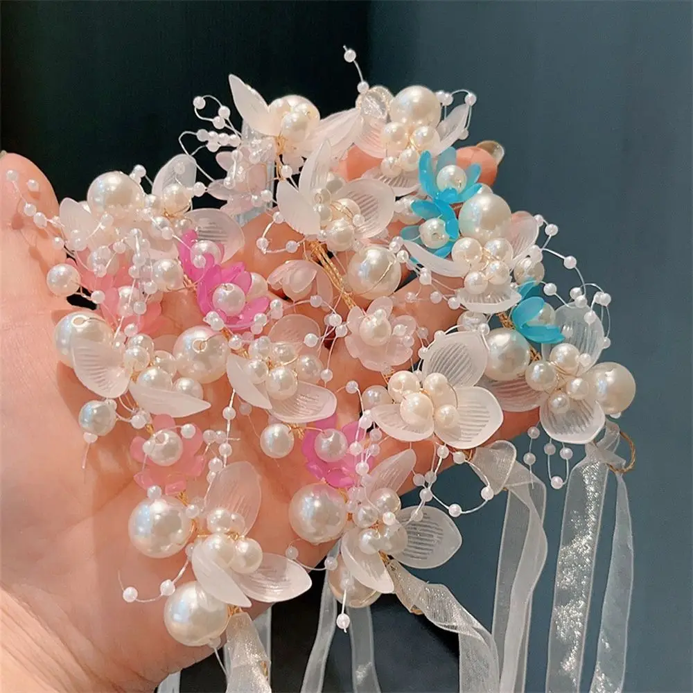 

Props Kids Gift Gauze Fairy Korean Style Headband Children Wreath Braid Hair Style Tool Girl Flower Hair Band