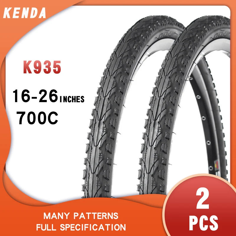 Велосипедные шины KENDA K935 700 * 35C 16 18 20 24 26 Дюймов 1 5 75 95 700*38 40 45C 26*1-3/8 для горного