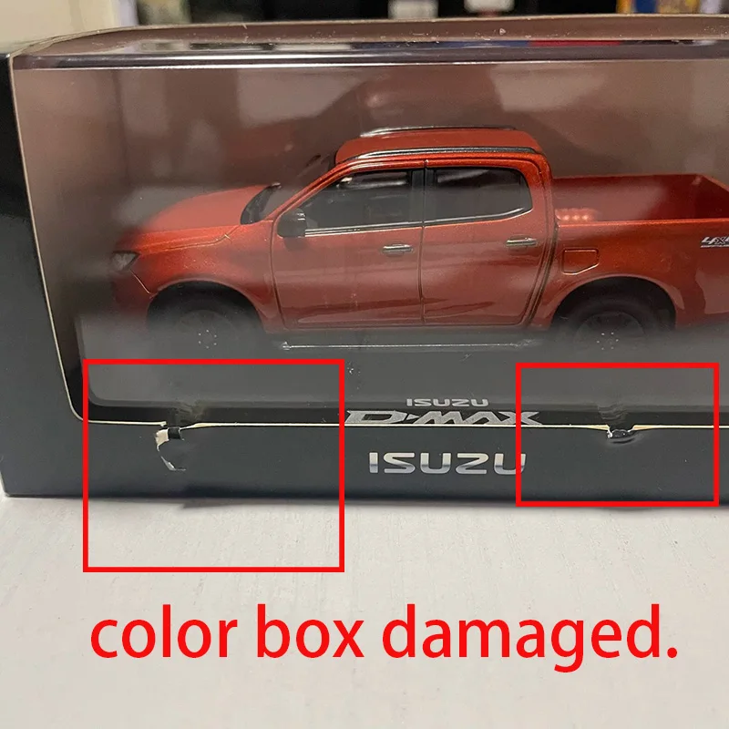 Фото Масштабная модель автомобиля ISUZU D-MAX DL40 2021 из сплава, коллекционная, 1:43 №1