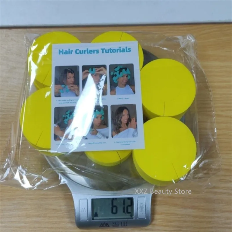 12 шт. Плойка для завивки волос без тепла