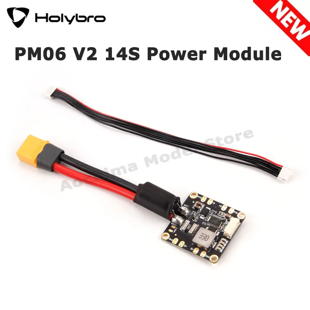 Holybro PM06 V2 14S модуль питания 2S-14S входное напряжение 60A Номинальный ток для Pixhawk 4,Pixhawk 4 Mini,Durandal,Pix32 Holybro PM06 V2 14S модуль питания 2S-14S входное напряжение 60A Номинальный ток для Pixhawk 4,Pixhawk 4 Mini,Durandal,Pix32