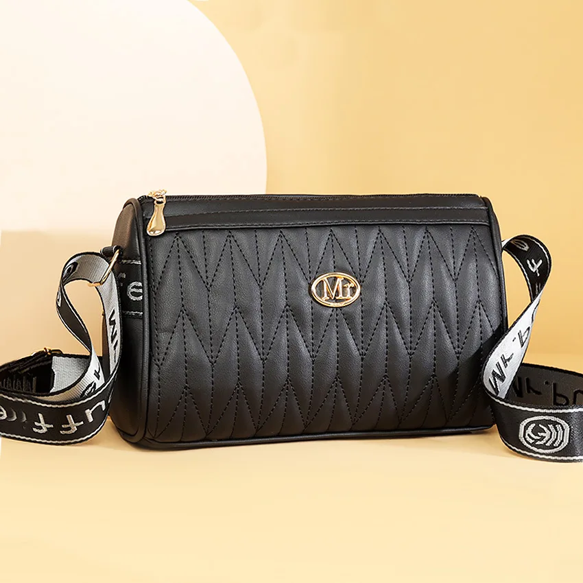 Модная женская сумка 2024 новая модная через плечо из искусственной кожи с