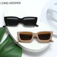 vintage rectangle cat eye sunglasses women trendy brand designer luxury cateye sunglasses 2022 fashion cool style uv protection