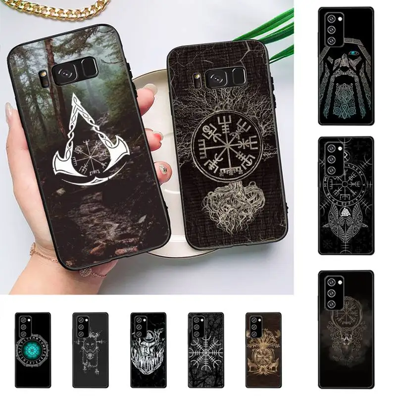 

Viking Vegvisir Odin Nordic Phone Case for Redmi 8 9 9A for Samsung J5 J6 Note9 for Huawei NOVA3E Mate20lite cover