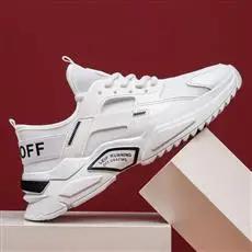 

2022 New Men Running Shoes Black Outdoor Shoes Cool White Sport Sneakers