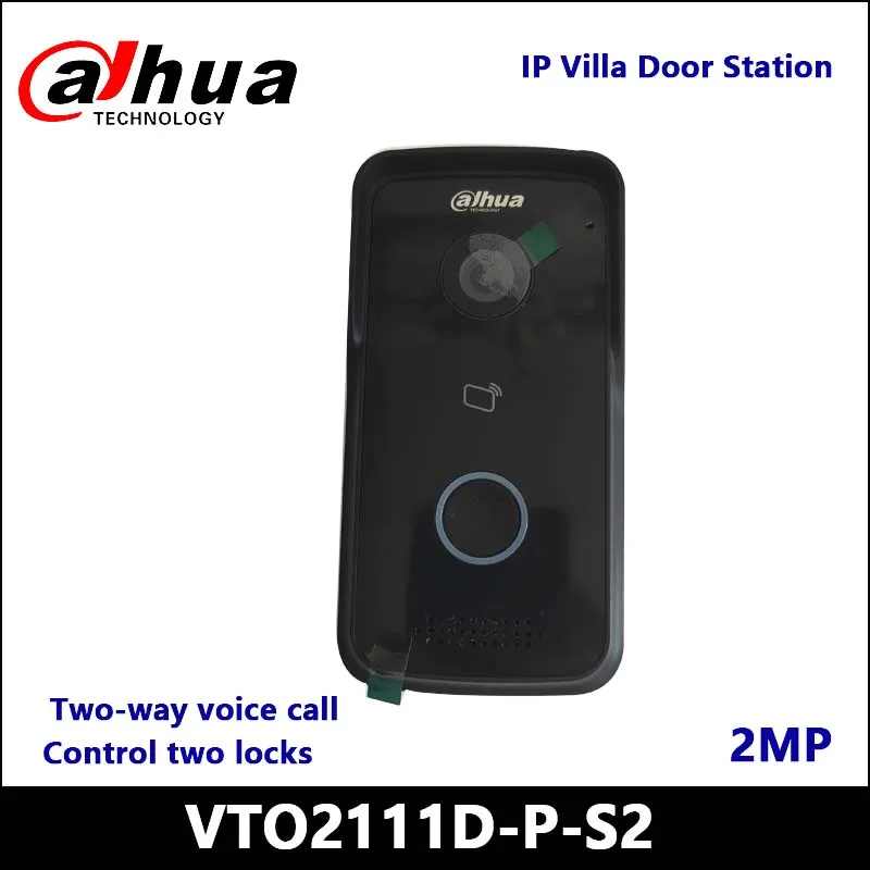 Dahua VTO2111D-P-S2 IP Villa Door Station поддержка карты App Remote разблокировка внутреннего монитора