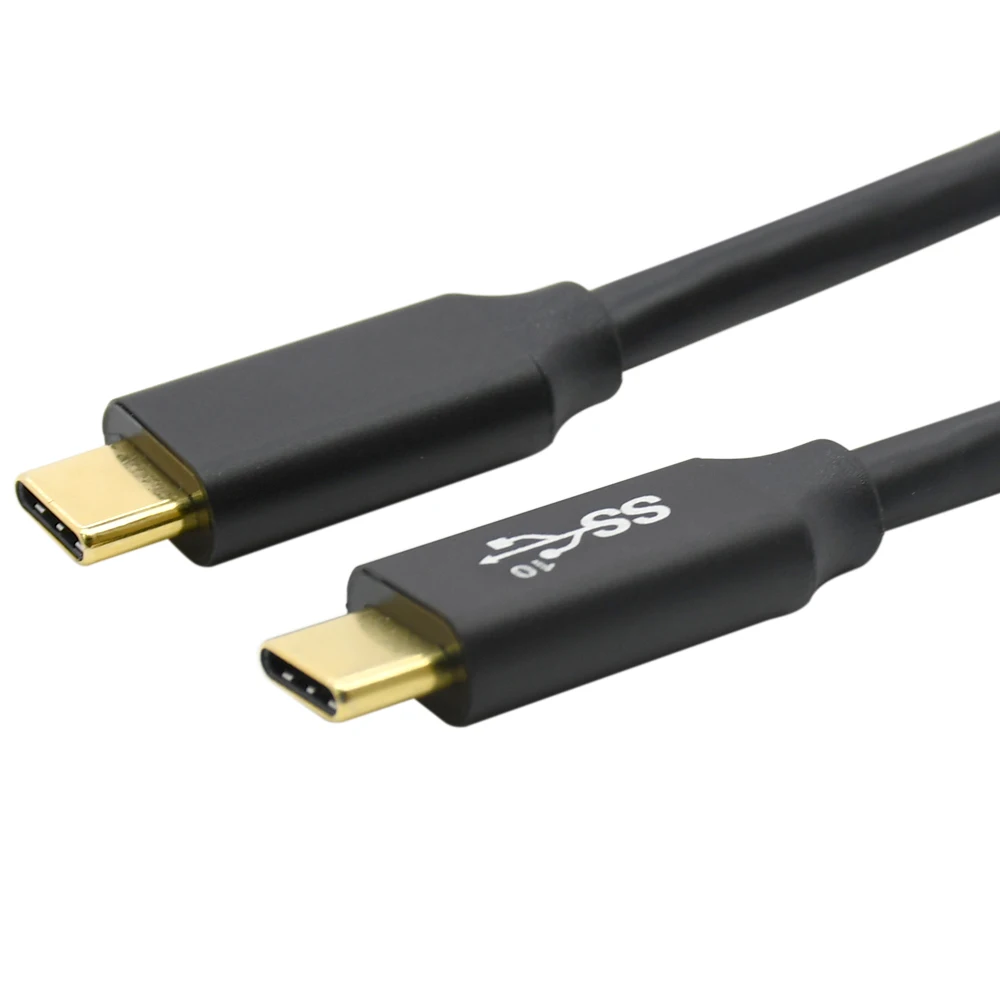 

USB C to USB C Cable 100W USB3.2 Gen2 10Gbps Type-c cable e-marker chip gold plated data and PD fast charging for macbook laptop
