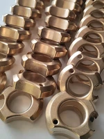 new 15mm thick solid brass stone wash brass knuckle bottle opener cnc cnc gong processing