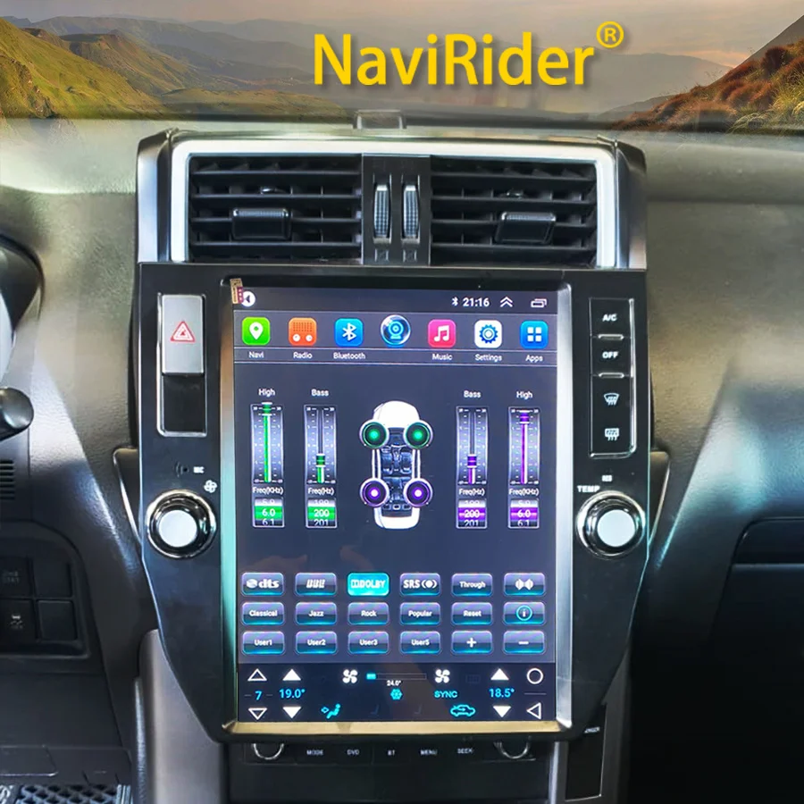 

Мультимедийный видеоплеер 256 Гб ПЗУ экран Tesla Android 13 для Toyota Land Cruiser Prado 150 2010-2017 Lc150 автомобильное радио GPS стерео