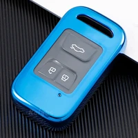 tpu car key case cover for chery arrizo tiggo 3 5x 4 8 glx 7 2019 2020 transparent key protector shell auto accessories