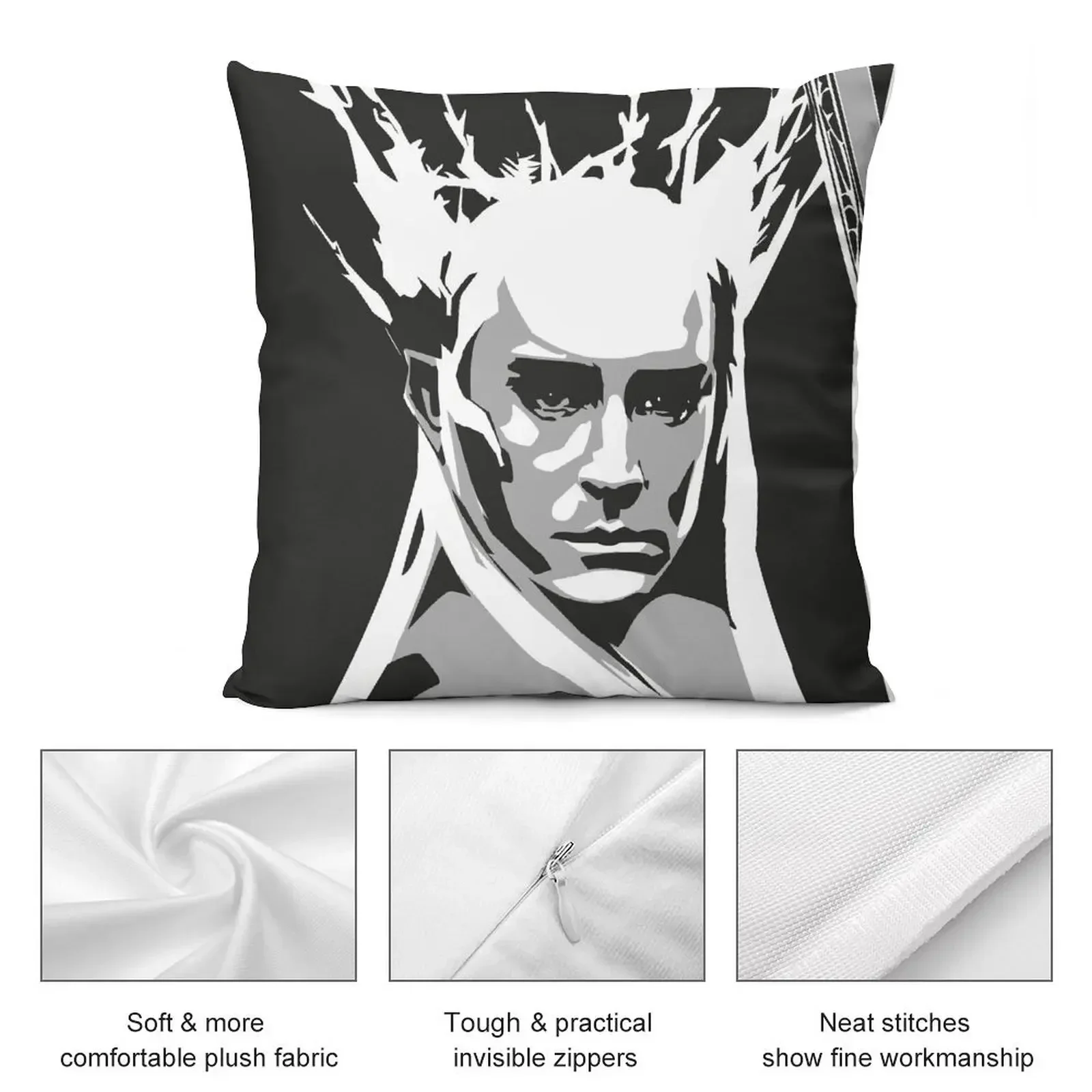 Векторная иллюстрация Thranduil декоративная подушка наволочки подушки для кровати