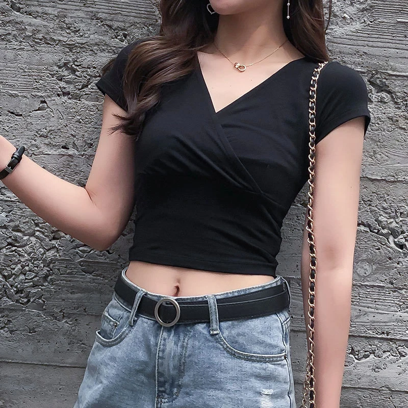 Женские летние футболки Zmtgl125 женские топы zometg с коротким рукавом