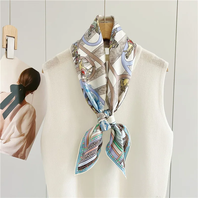 Рисунок 4 - Двусторонний шарф из чистого шелка